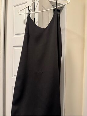Dynamite Black Slip Mini Dress